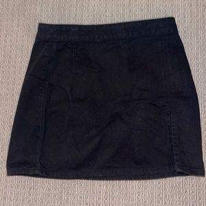 Princess polly Lola mini skirt black